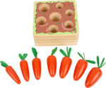ξύλινο παιχνίδι με καρότα